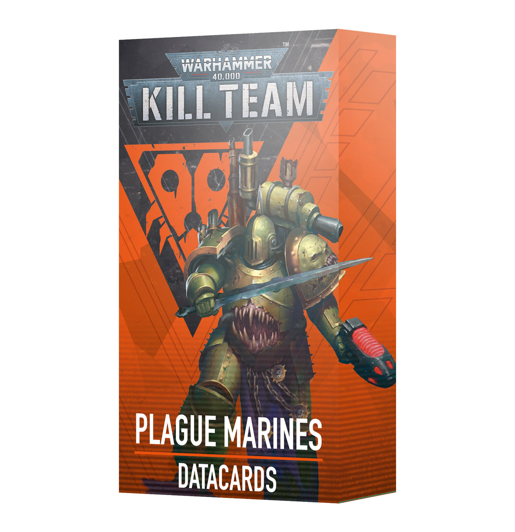 KILL TEAM DATACARDS: PLAGUE MARINES (ENG