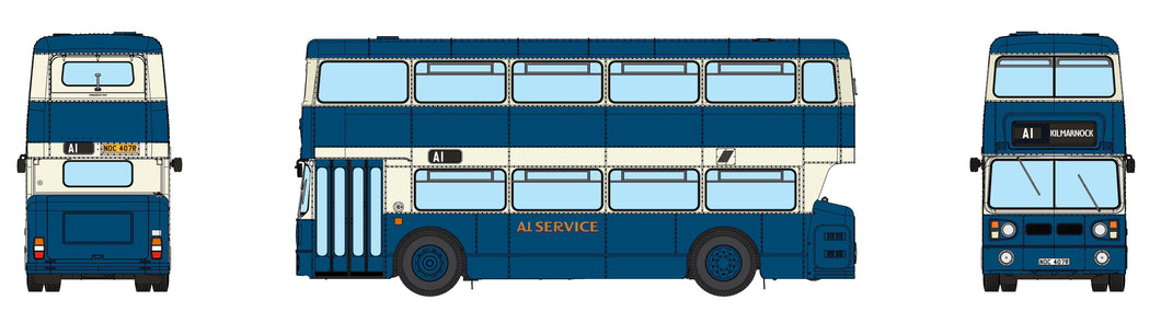 Fleetline #6407 - A1 Service - A1 KILMARNOCK - Rapido Trains - 901035