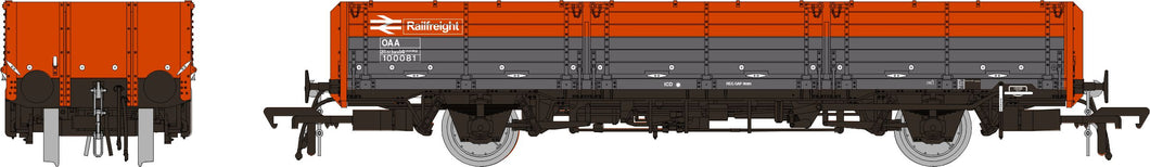 No. 100081, Railfreight red/grey (three red plank) - Rapido Trains - 915011