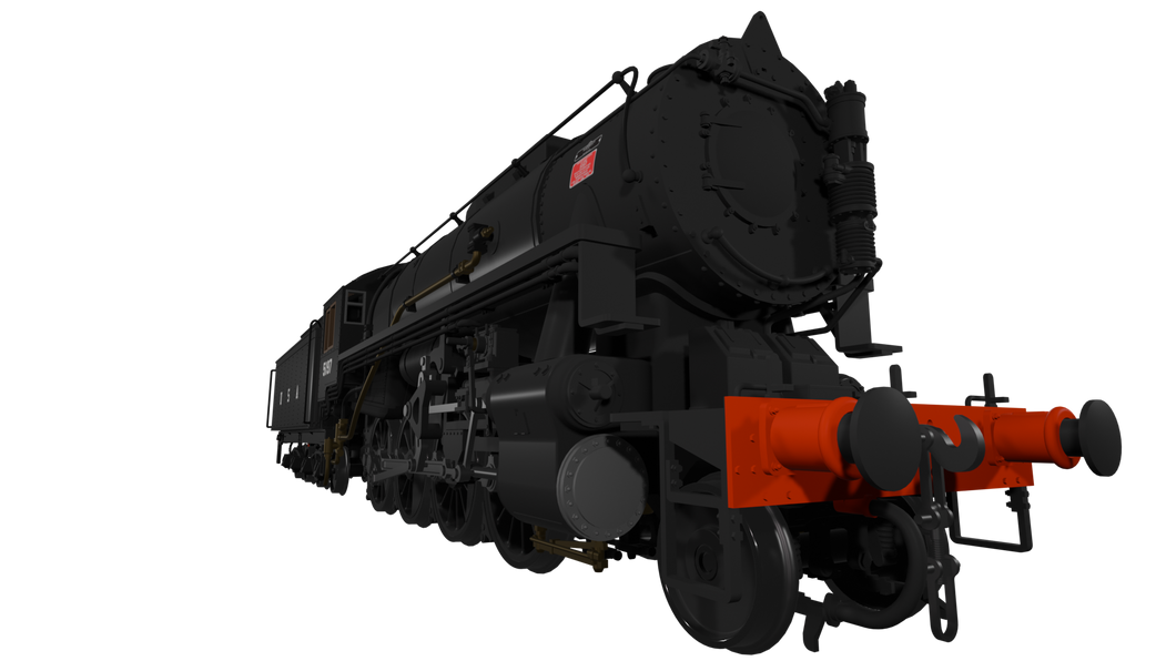 USATC S160 No.5197 - Black as Preserved - Rapido Trains - 926010