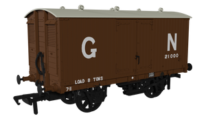 GNR 8 Ton Van - GN Livery No.21000 - Rapido Trains - 930002