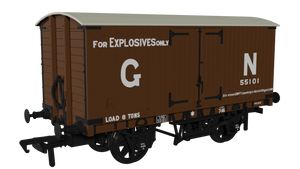 GNR 8 Ton Van - GN Explosives Livery No.55101 - Rapido Trains - 930003