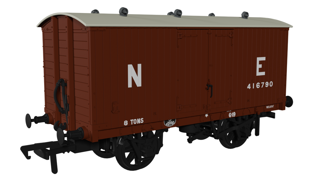 GNR 8 Ton Van - NE (Large Letters) No.416790 - Rapido Trains - 930006