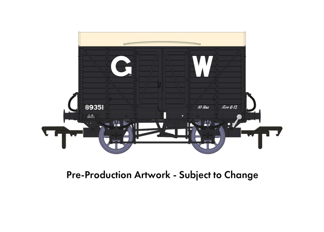 Diagram V14 -  Van GWR No.89351 - Rapido Trains - 944001