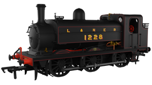 LNER J52/2 No.1228 L&NER Black with Red Lining - Rapido Trains - 958003