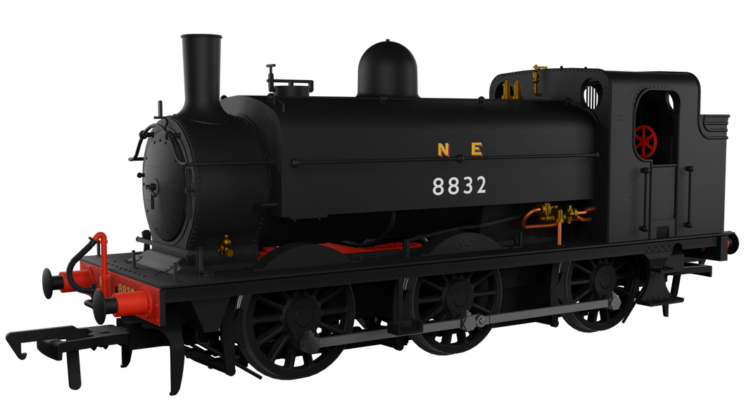 LNER J52/2 No.8832 NE Plain Black - Rapido Trains - 958006