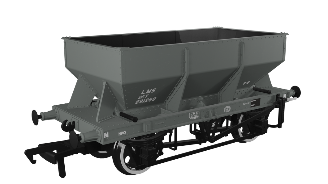 LMS Iron Ore Hopper - LMS (post-36) No.691268 - Rapido Trains - 963006