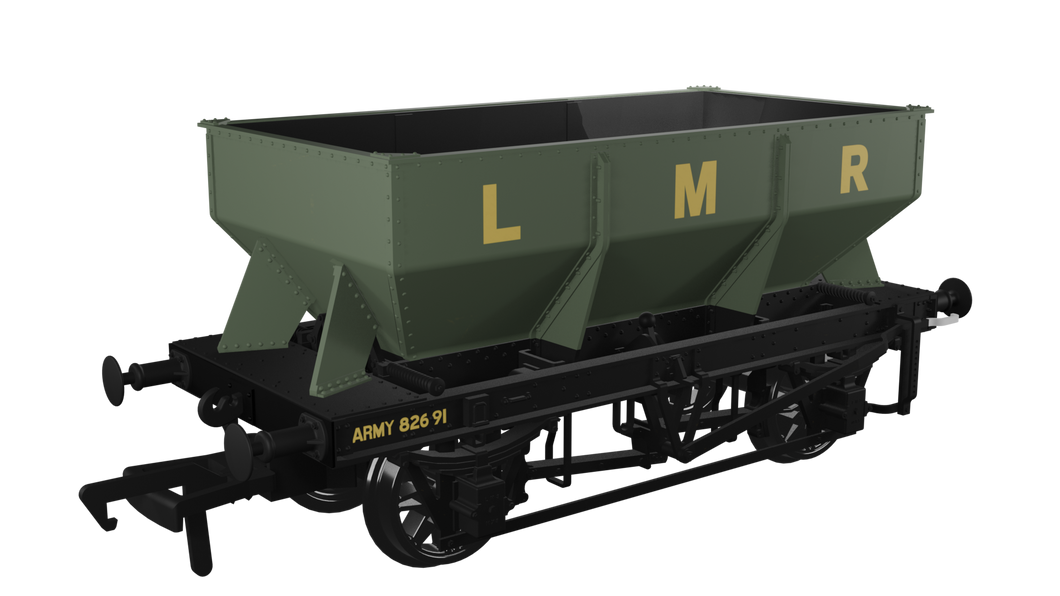 LMS Iron Ore Hopper - Longmoor Military Railway No.82691 - Rapido Trains - 963015