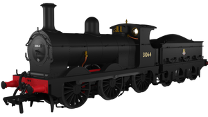 SECR O1 No.31064 British Railways Early Crest Unlined Black - Rapido Trains - 966010