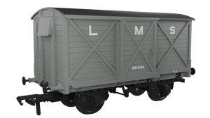 CR Dia.67 10t Van - LMS (pre-36)  No.301040 - Rapido Trains - 976006