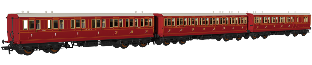 SECR Evolution Non-Corridor Carriage Pack - Rapido Trains - 978001