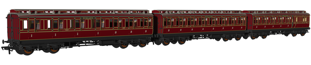 MR Evolution Non-Corridor Carriage Pack - Rapido Trains - 978005