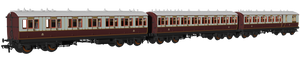 LNWR Evolution Non-Corridor Carriage Pack - Rapido Trains - 978009