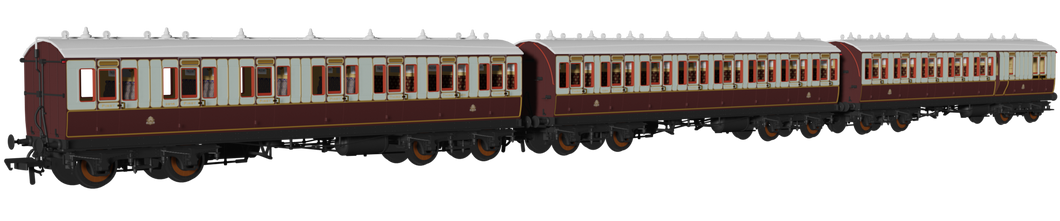 LNWR Evolution Non-Corridor Carriage Pack - Rapido Trains - 978009