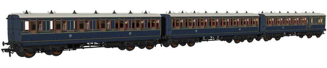 SDJR Evolution Non-Corridor Carriage Pack - Rapido Trains - 978025