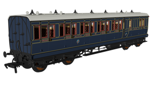 SDJR Evolution Non-Corridor Brake Third No.123 - Rapido Trains - 978026