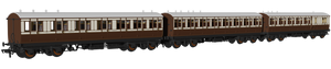 LBSCR Evolution Non-Corridor Carriage Pack - Rapido Trains - 978029