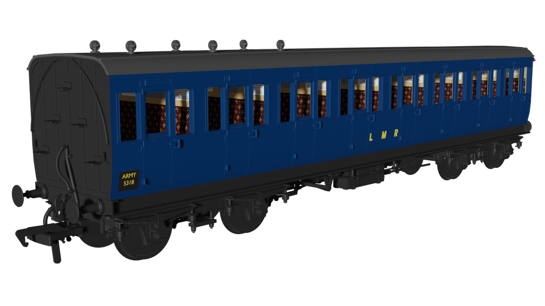 LMR Evolution Non-Corridor Third ARMY 5318 - Rapido Trains - 978035