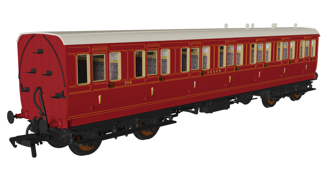 SECR ‘Evolution’ Non-Corridor First No.204 - Rapido Trains - 978037