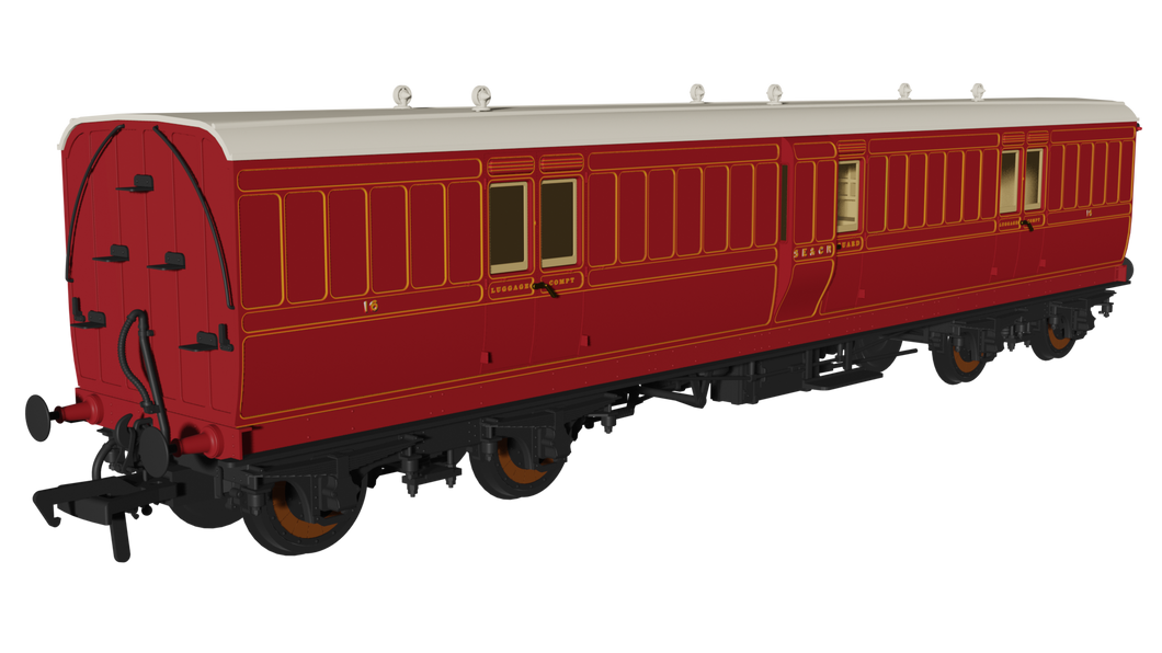 SECR ‘Evolution’ Non-Corridor Full Brake No.16 - Rapido Trains - 978038