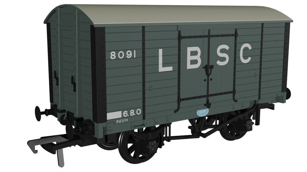 LB&SCR Dia.8 Van - LBSC No.8091 - Rapido Trains - 979004