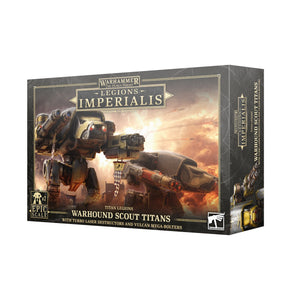 LEGIONS IMPERIALIS:WARHOUND SCOUT TITANS - 40k - gw-03-24