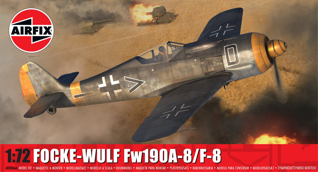 Focke-Wulf Fw190A-8/F-8- Airfix - A02066A New for 2025 - PRE ORDER