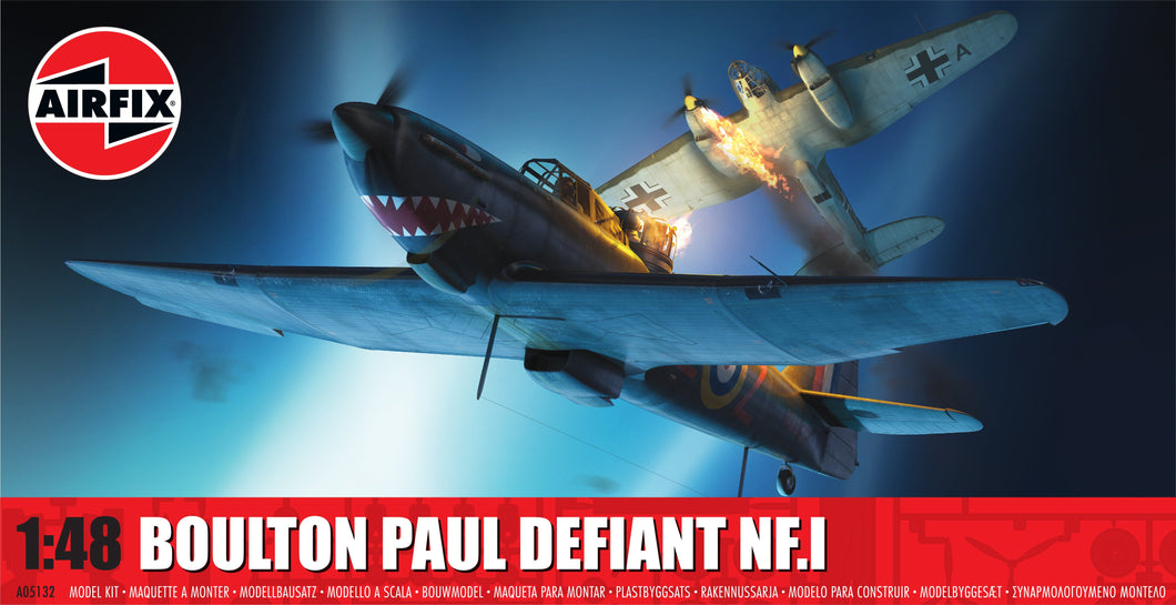 Boulton Paul Defiant NF.I- Airfix - A05132 New for 2025 - PRE ORDER