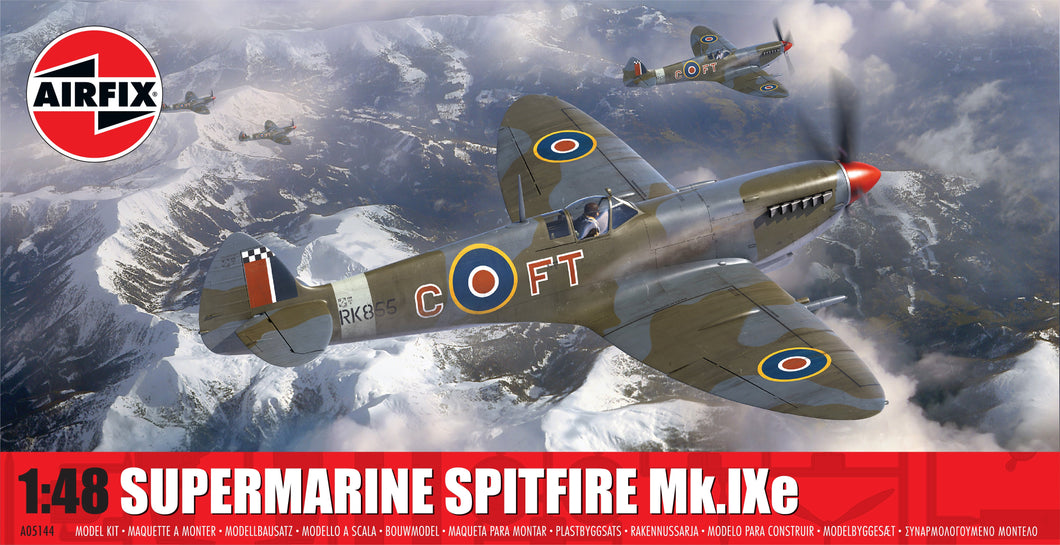 Supermarine Spitfire Mk.IXe- Airfix - A05144 New for 2025 - PRE ORDER