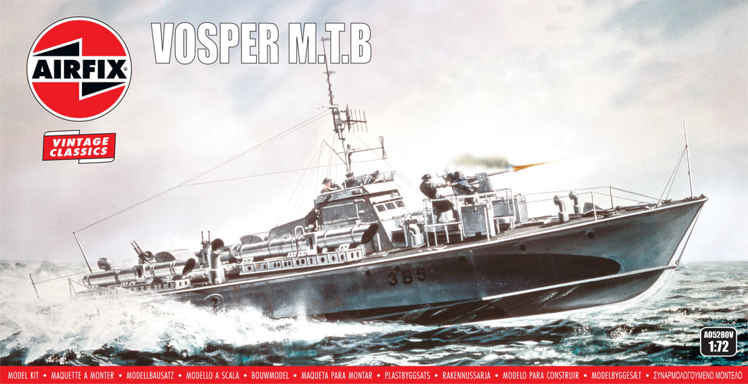 Vosper M.T.B- Airfix - A05280V New for 2025 - PRE ORDER