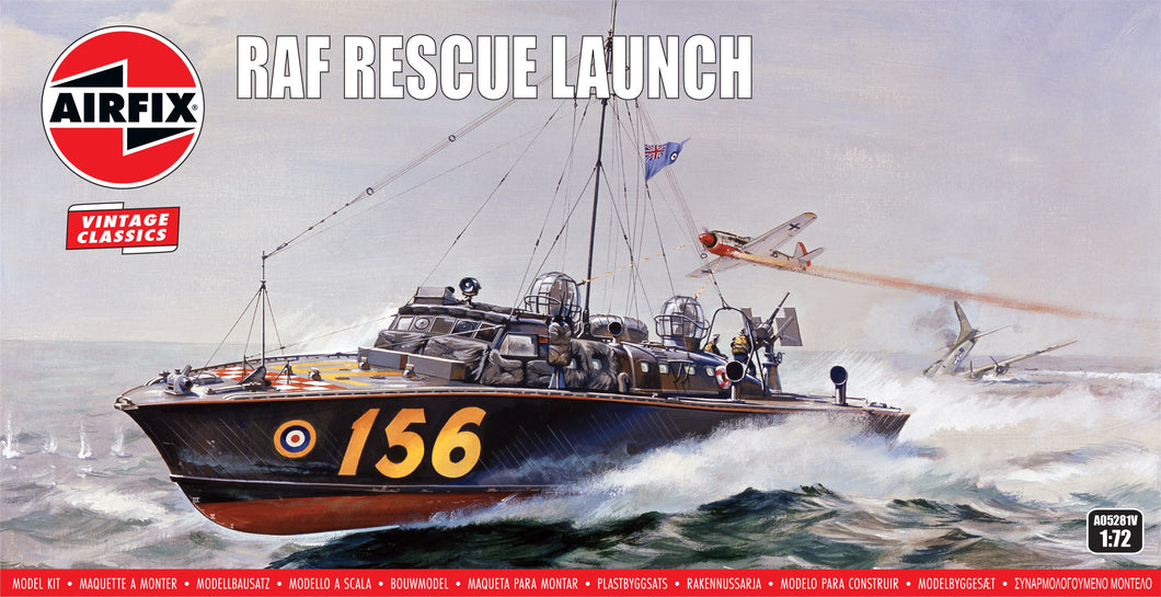 RAF Rescue Launch- Airfix - A05281V New for 2025 - PRE ORDER