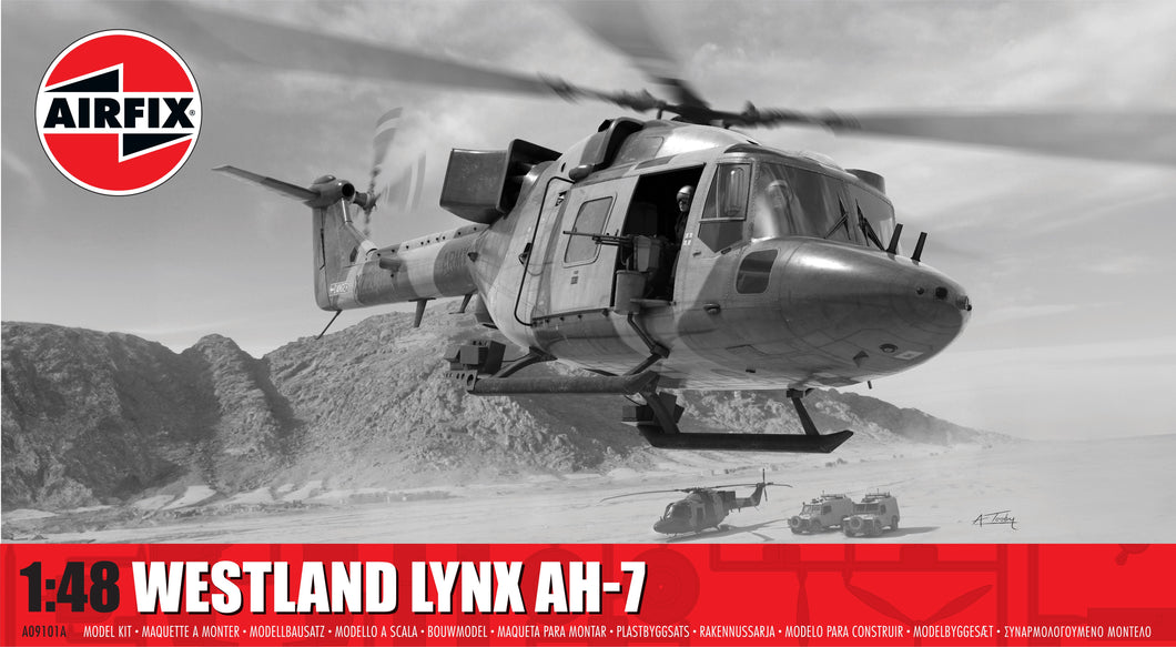 Westland Lynx AH-7- Airfix - A09101A New for 2025 - PRE ORDER