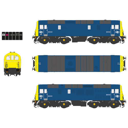 Class 74 Electro-Diesel E6101 BR Blue