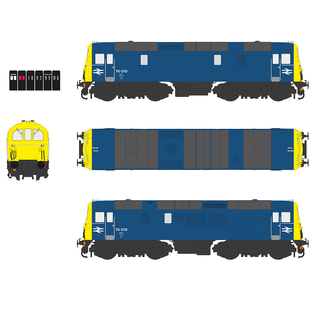 Class 74 Electro-Diesel 74010 BR Blue