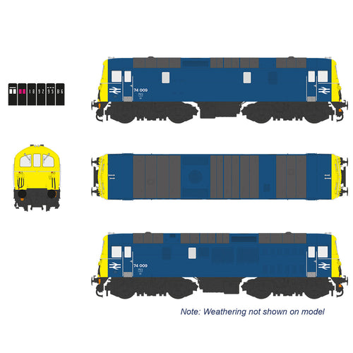 Class 74 Electro-Diesel 74009 BR Blue [W]