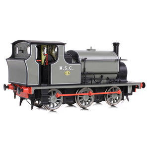 Hudswell Clarke 0-6-0 Tank MSC Lined Grey (78) - Bachmann -E85707 - Scale 1:76