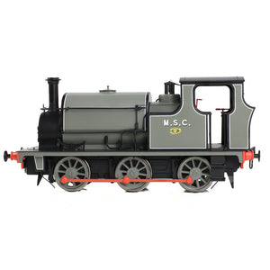 Hudswell Clarke 0-6-0 Tank MSC Lined Grey (78) - Bachmann -E85707 - Scale 1:76