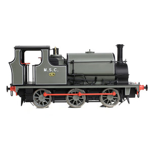 Hudswell Clarke 0-6-0 Tank MSC Lined Grey (78) - Bachmann -E85707 - Scale 1:76