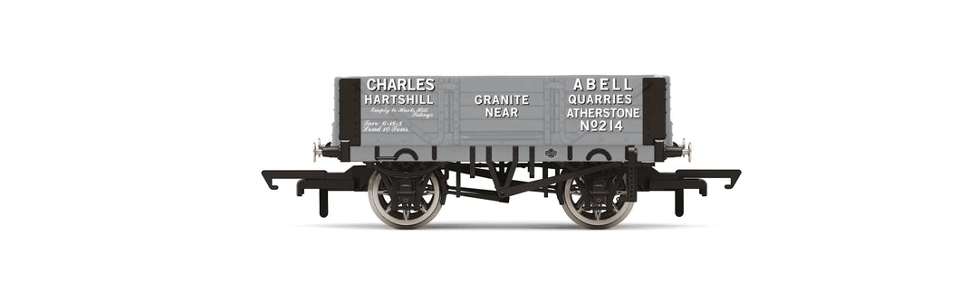 Charles Abell 4 Plank Wagon No214- Hornby - R60294 New for 2025 - PRE ORDER