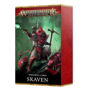 WARSCROLL CARDS: SKAVEN (ENG)