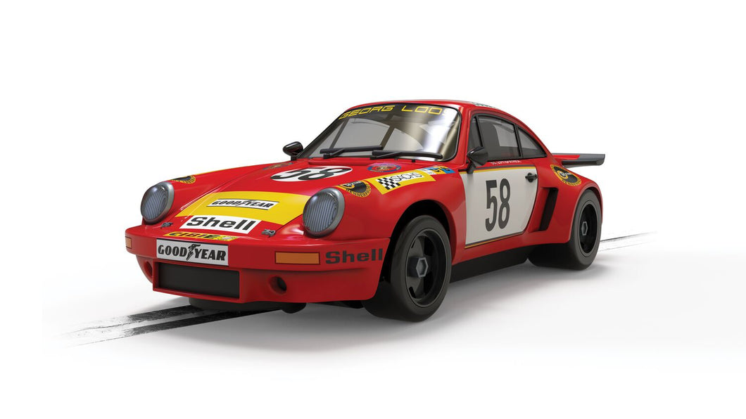 Porsche 911 3.0 RSR - Georg Loos Racing - GT Winner 1975 LeMans- Scalextric - C4594 New for 2025 - PRE ORDER