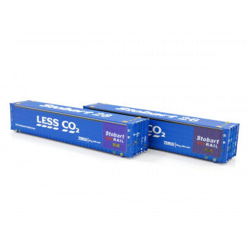 45ft Curtainside Container Set (2) LessCo2