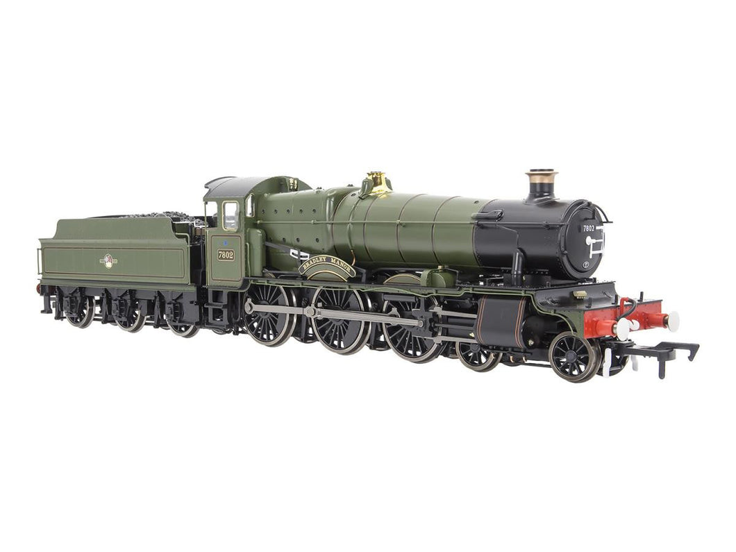 7800 Class 7802 'Bradley Manor' BR Lined Green - Dapol - 4S-001-014