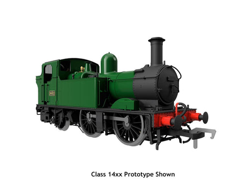 *0-4-2 14xx Class BR Early Black 1405 (DCC-Sound)