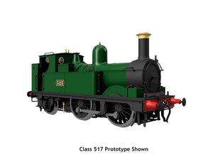 *0-4-2 517 Class GWR Lined Chocolate 524