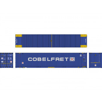 *45ft High Cube Container Cobelfret CLDU 960451 8 LEG1