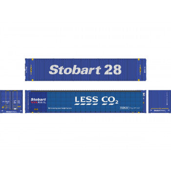 *45ft Curtain Side Container Less CO2 TESU 450028 0 LLP9