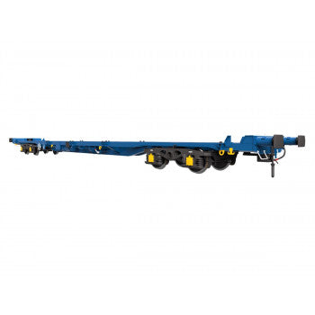 *KFA Flat Wagon VNH-1 Bogies Refurbished 93318 Blue/Black