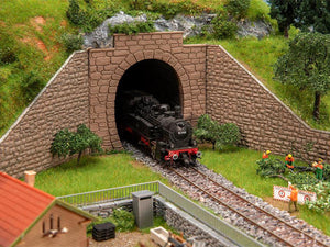 *Single Track Quarrystone Tunnel Portals (2) Kit I