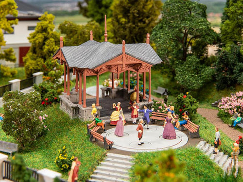 *Music Pavilion with Dancing Figures Kit I